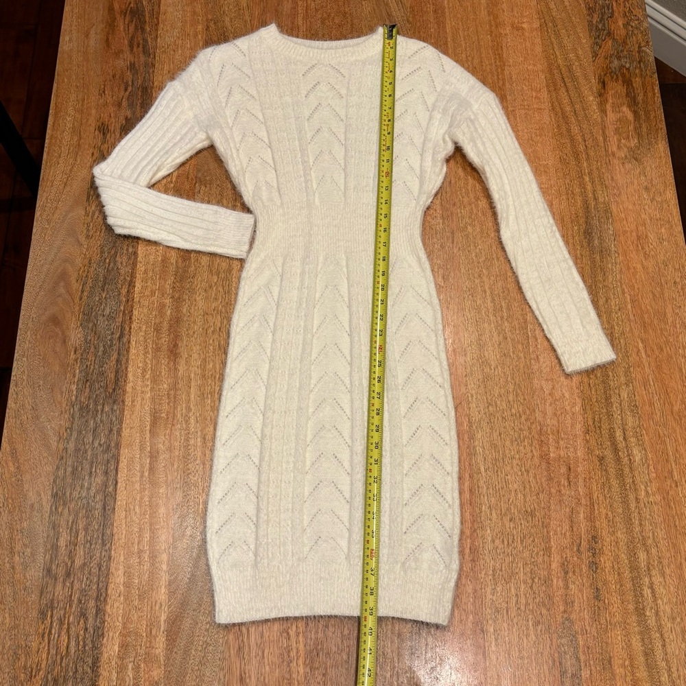 Cream Sweater Dress - Size Small - Never worn - Picture 2 of 5